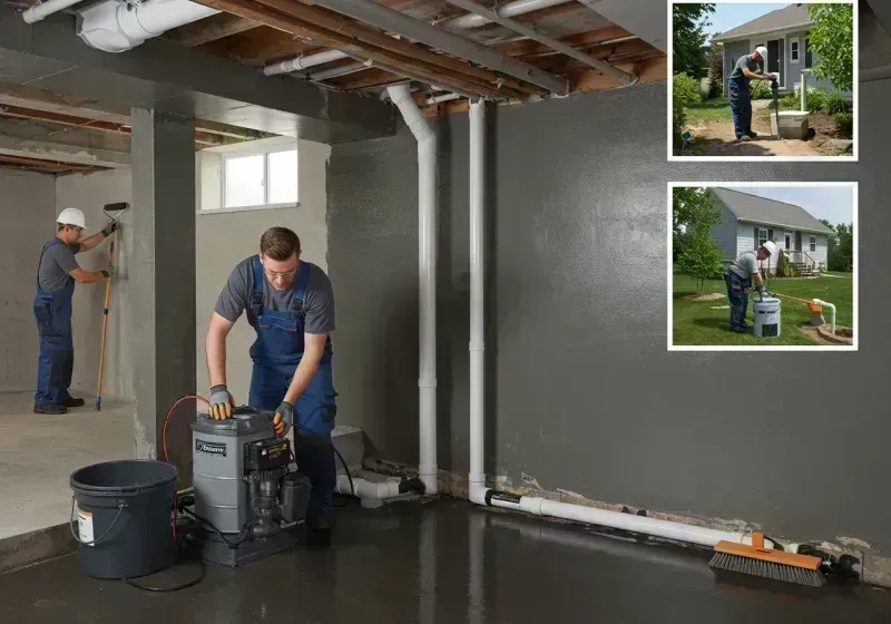 Basement Waterproofing and Flood Prevention process in Rockdale, TX